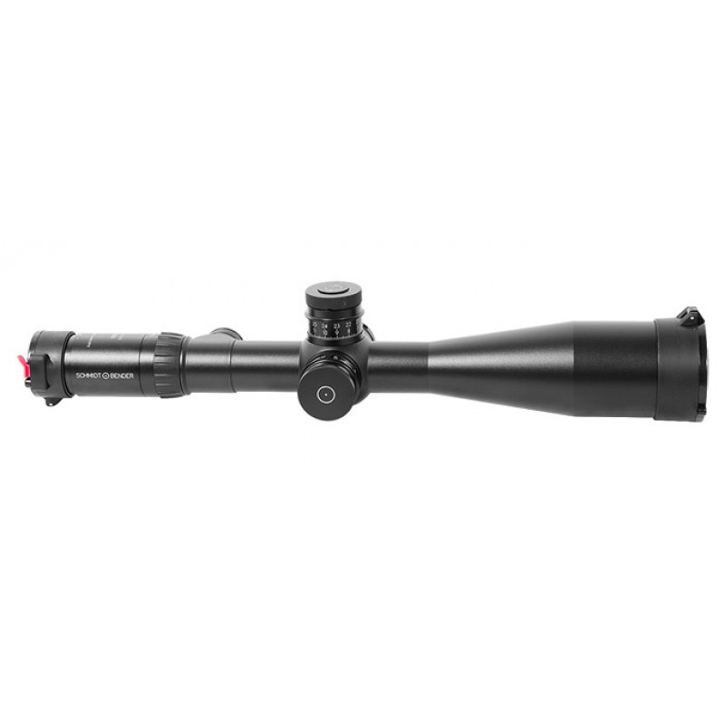 Schmidt Bender PM II Riflescope 5-25x56 Black LRR-Mil MTC LT 34mm .1mrad CCW 677-911-41C-B2-A8